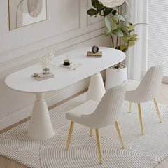 Elegant Sintered Stone Dining Table - Modern Design for Stylish Interiors fel-2024