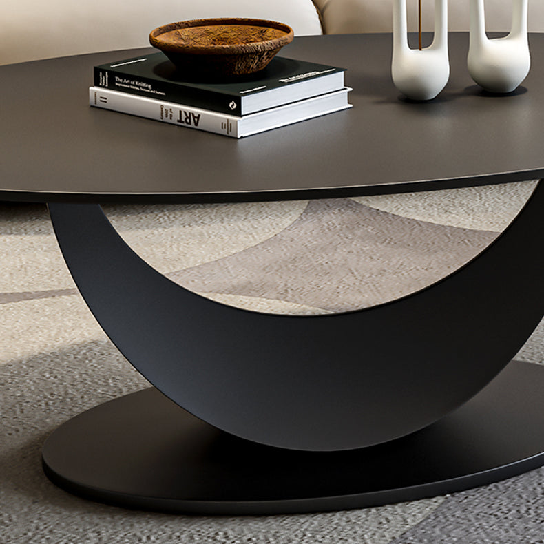 Elegant Sintered Stone Coffee Table - Perfect Addition to Your Modern Home Decor fel-2436