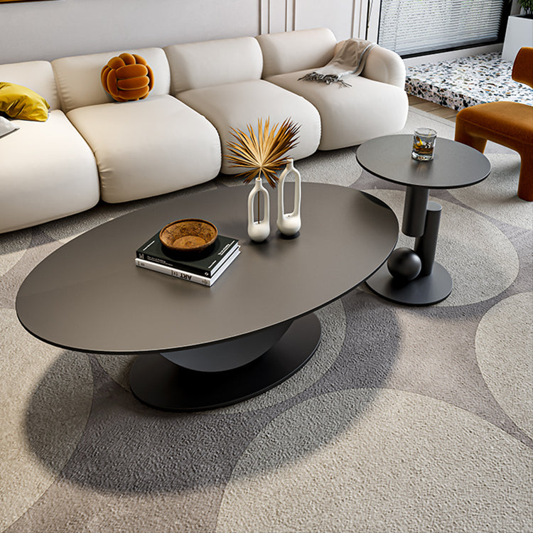 Elegant Sintered Stone Coffee Table - Perfect Addition to Your Modern Home Decor fel-2436