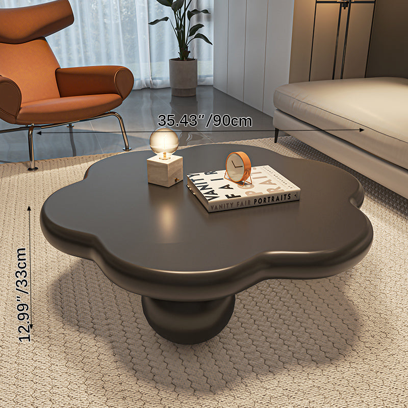 Stylish Modern Coffee Table - Elegant Wood and Metal Design for Living Room Decor fel-2440