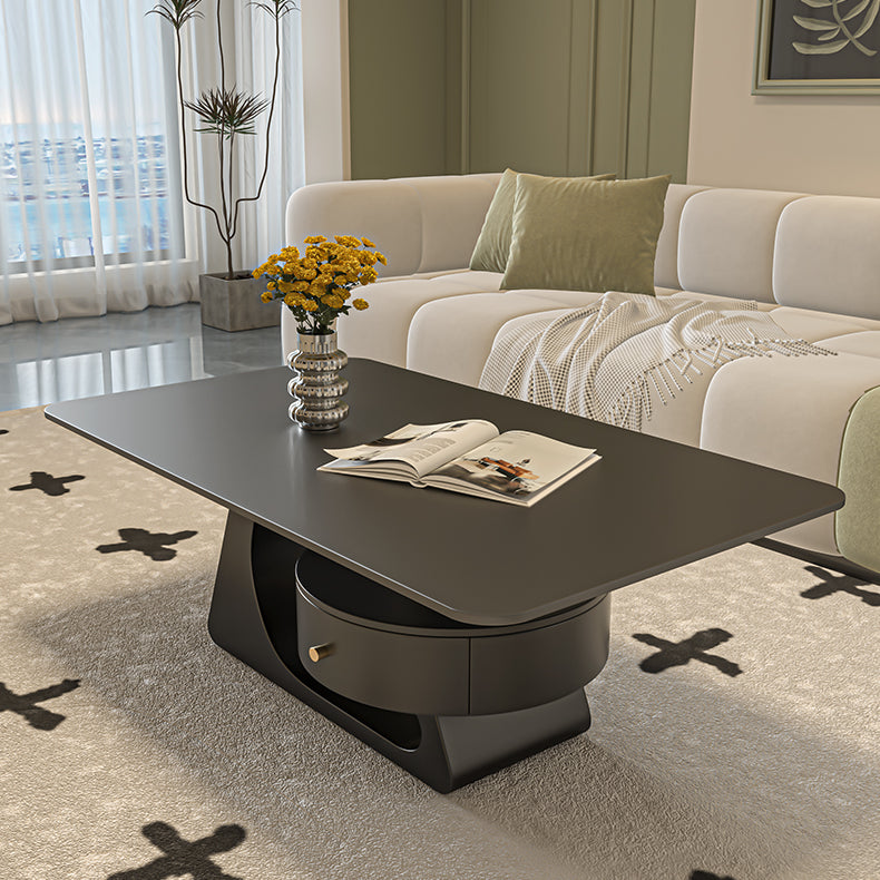 Sleek Sintered Stone Coffee Table – Modern Durable Design for Elegant Living Spaces fel-2443