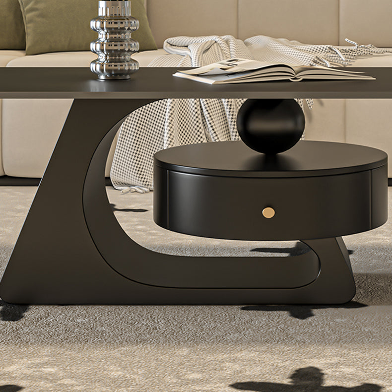 Sleek Sintered Stone Coffee Table – Modern Durable Design for Elegant Living Spaces fel-2443