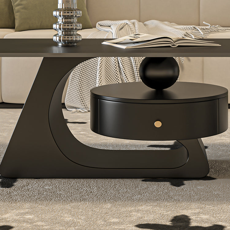 Sleek Sintered Stone Coffee Table – Modern Durable Design for Elegant Living Spaces fel-2443