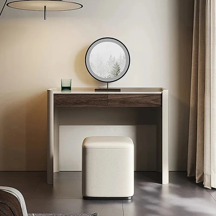 Stylish Synthetic Leather Stool for Modern Home Decor - Versatile Seating Solution fhx-4576