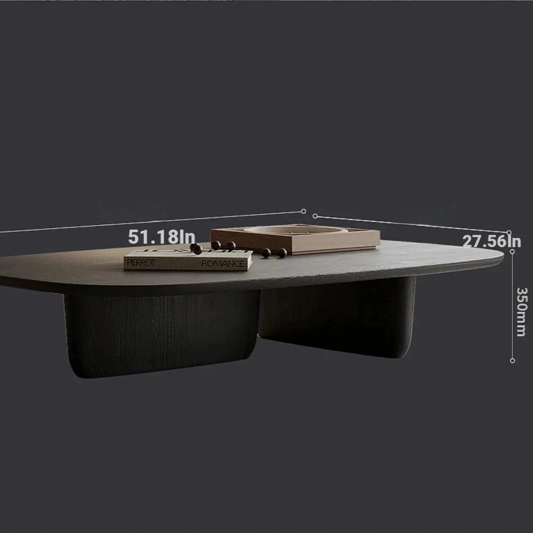 Stylish Density Board Coffee Table – Modern Design for Living Room Elegance fjd-4701