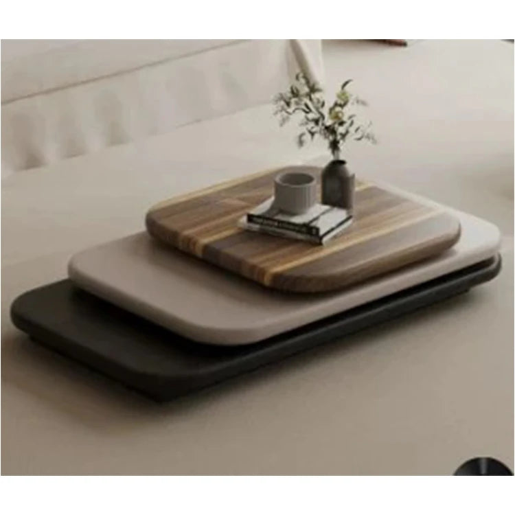 Stylish Density Board Coffee Table - Elegant Ash Wood Finish for Modern Living Room Décor fjd-4714