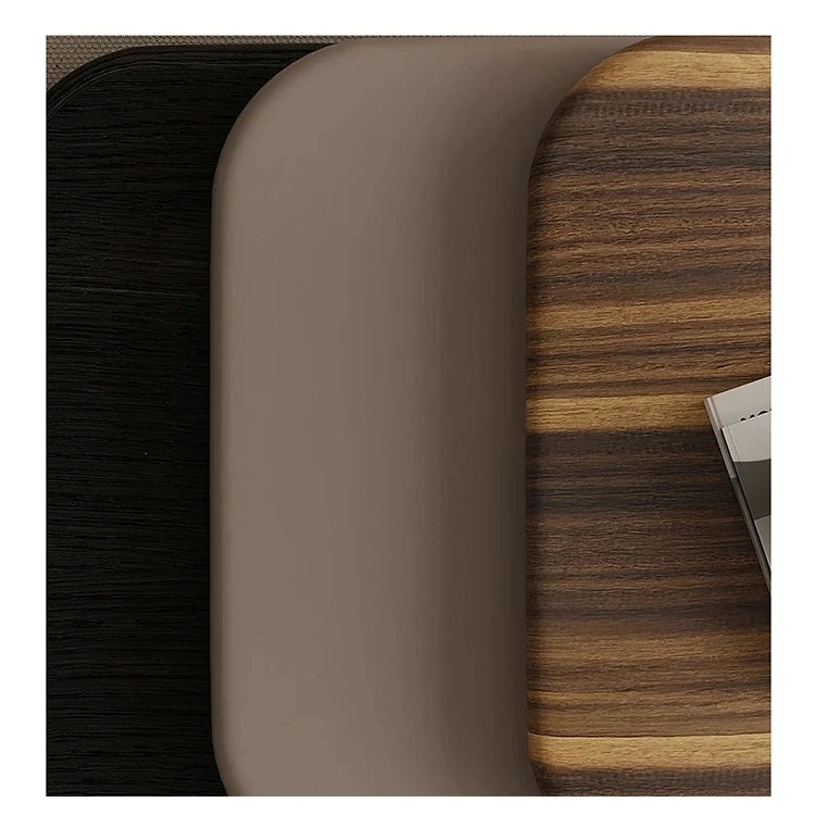 Stylish Density Board Coffee Table - Elegant Ash Wood Finish for Modern Living Room Décor fjd-4714