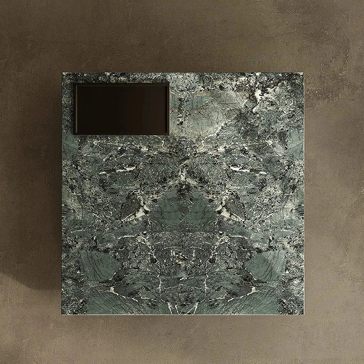 Elegant Sintered Stone Stainless Coffee Table - Modern Minimalist Design for Stylish Living Rooms fjd-4718