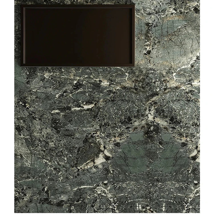 Elegant Sintered Stone Stainless Coffee Table - Modern Minimalist Design for Stylish Living Rooms fjd-4718