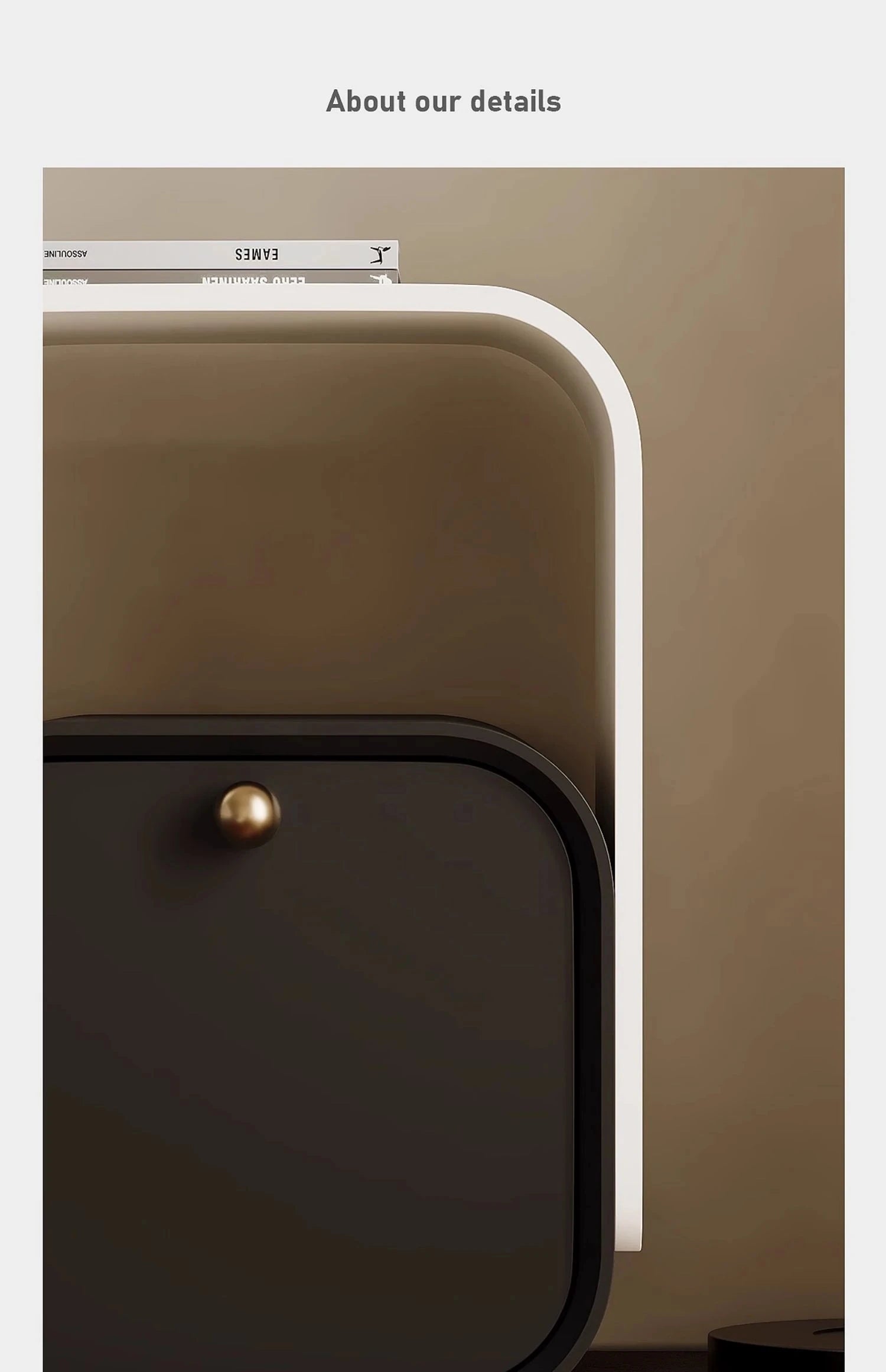 Stylish Pine Bedside Cupboard with Sleek Design for Modern Bedrooms fjd-4728
