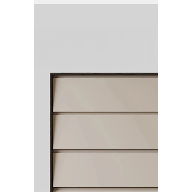 Stylish Pine Stainless Density Board Cabinet with 5 Drawers - Modern Storage Solution for Your Home fjd-4740