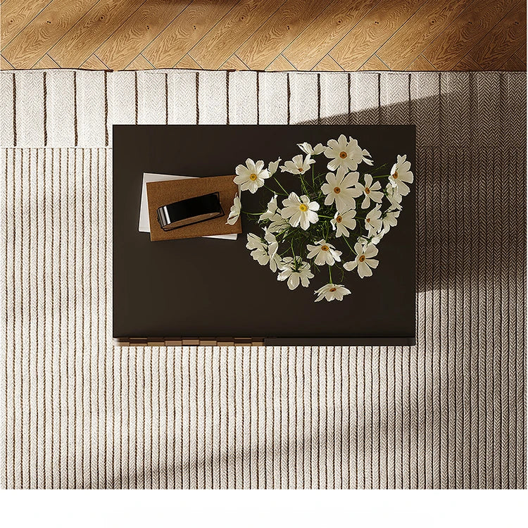 Elegant Modern Cabinet with Density Board and Stainless Steel Accents - Stylish Storage Solution fjd-4742