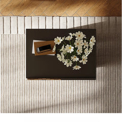 Elegant Modern Cabinet with Density Board and Stainless Steel Accents - Stylish Storage Solution fjd-4742