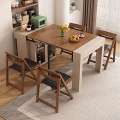 Convertible Dining Table Cabinet - Ideal for Small Spaces, Table Only fjnl-1582