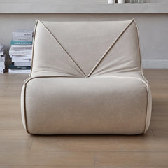 Sleek Modern Bean Bag Sofa in Techno Fabric for Ultimate Comfort and Style fjnw-4536