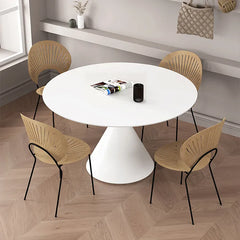 Sleek Modern Ceramic Sintered Stone Dining Table fjx-2637 for Elegant Interiors