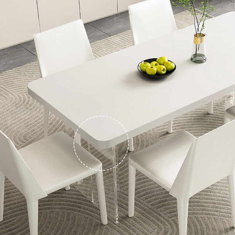 Premium Sintered Stone Acrylic Table - Modern Design & Durable Finish fjx-2641