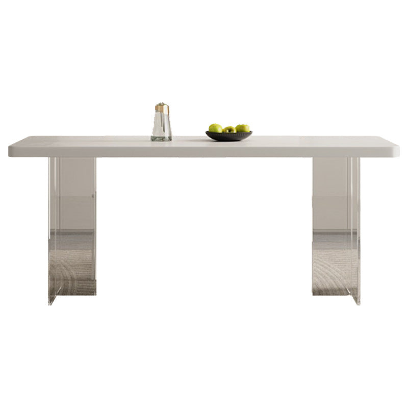 Premium Sintered Stone Acrylic Table - Modern Design & Durable Finish fjx-2641