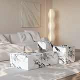 Modern Ceramic Sintered Stone Coffee Table Set fjx-2644 – Stylish Addition to Your Living Space