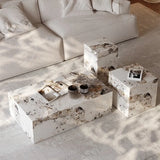 Modern Ceramic Sintered Stone Coffee Table Set fjx-2644 – Stylish Addition to Your Living Space