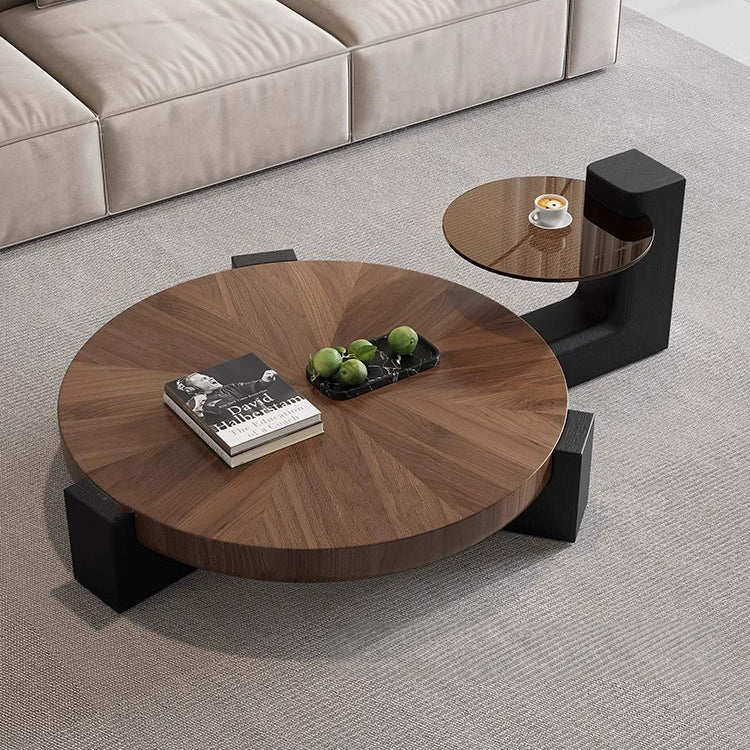 Stylish Glass Coffee Table - Modern Luxury Coffee & Side Tables for Living Room fjx-2675