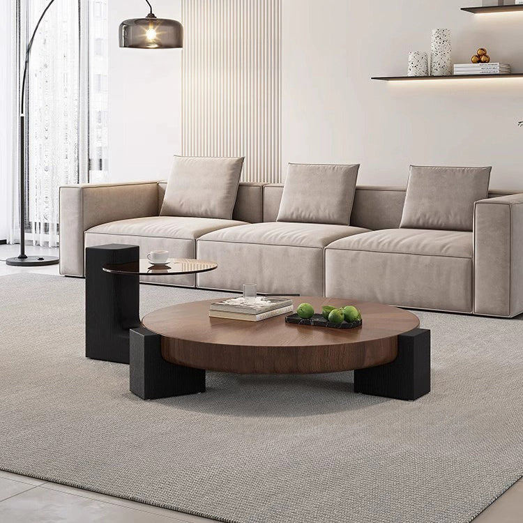 Stylish Glass Coffee Table - Modern Luxury Coffee & Side Tables for Living Room fjx-2675