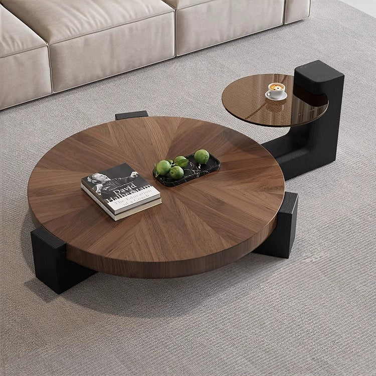 Stylish Glass Coffee Table - Modern Luxury Coffee & Side Tables for Living Room fjx-2675