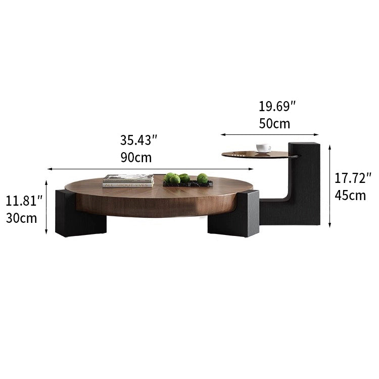 Stylish Glass Coffee Table - Modern Luxury Coffee & Side Tables for Living Room fjx-2675