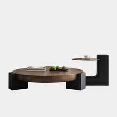 Stylish Glass Coffee Table - Modern Luxury Coffee & Side Tables for Living Room fjx-2675