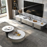 Modern Ceramic Sintered Stone TV Cabinet fjx-2679 - Sleek Elegant Design for Living Rooms
