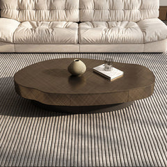 Modern Stainless Steel Carbon Steel Solid Wood Coffee Table for Home and Office fjx-2686