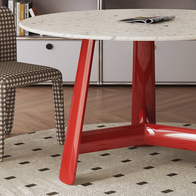 Stunning Terrazzo Beech Wood Table – Elevate Your Home Décor Elegantly fld-2752