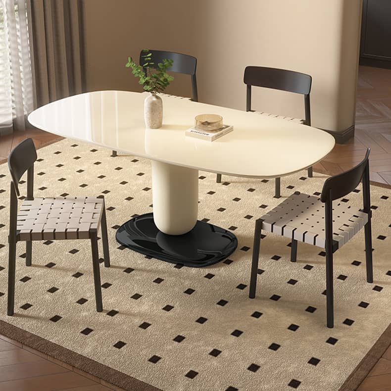 Handcrafted Oak and Ash Wood Table with Elegant Linen Finish fld-2754