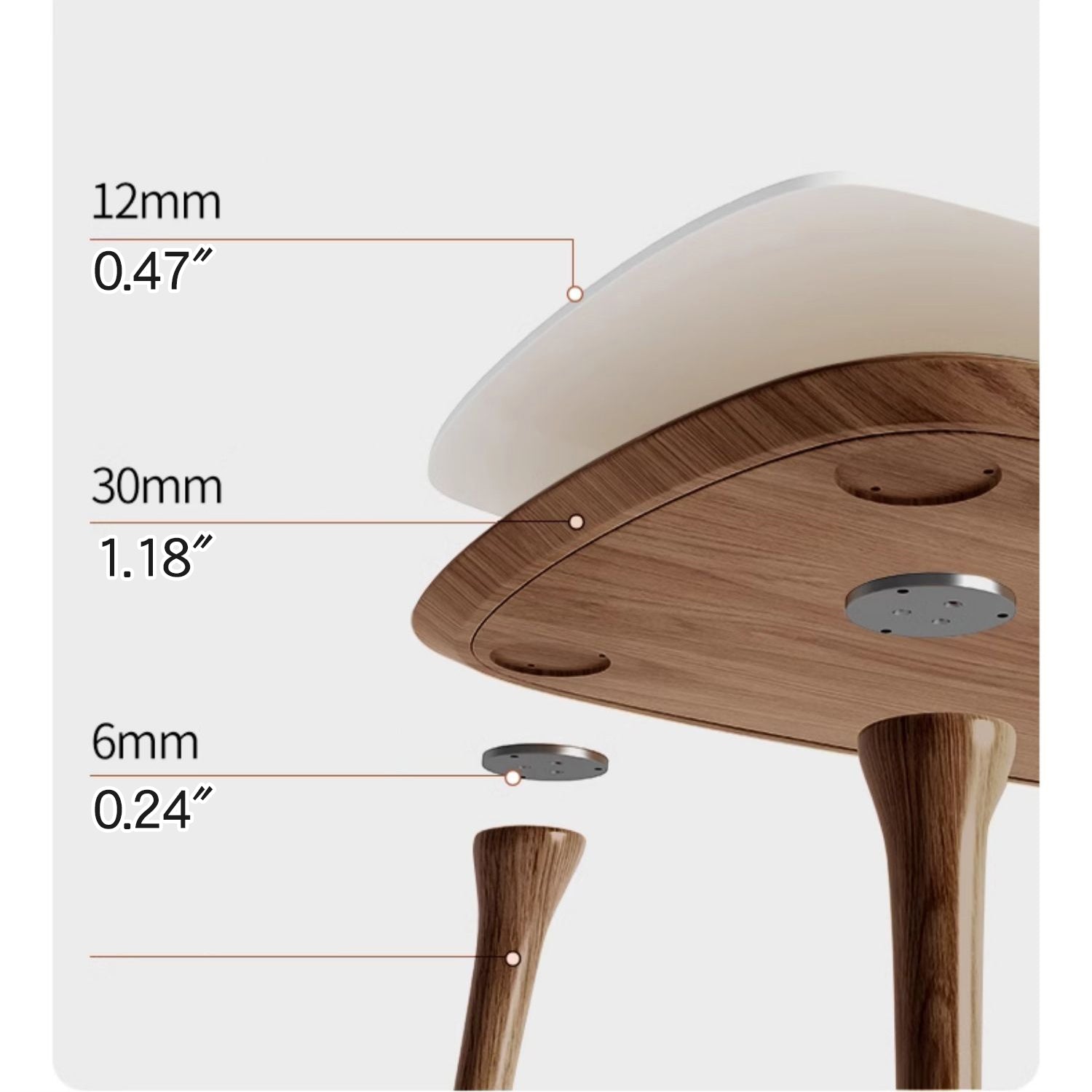 Modern Rectangular Wooden Dining Table –Sintered Stone Top Durable Design for Diningroom fmbs-002