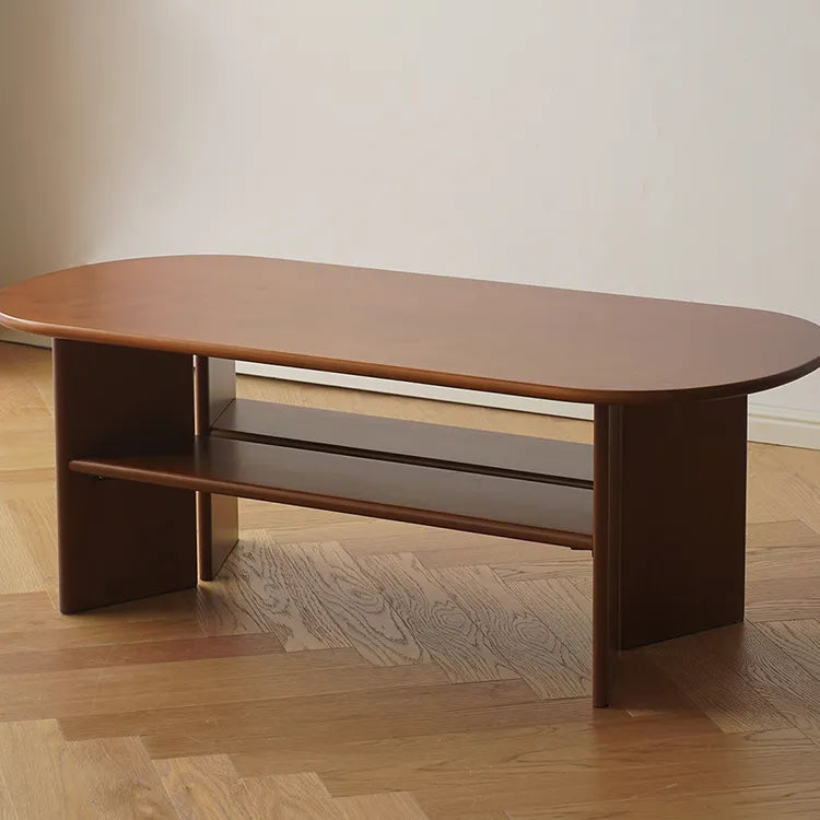 Elegant Cherry Wood Coffee Table with Modern Design – Perfect for Living Rooms fpmxm-2781