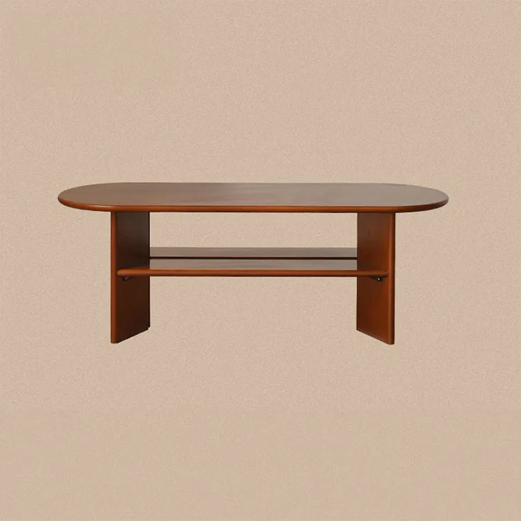 Elegant Cherry Wood Coffee Table with Modern Design – Perfect for Living Rooms fpmxm-2781