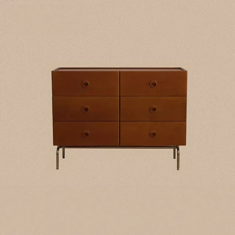 Stylish Boxwood Beech 6-Drawer Cabinet for Modern Living Spaces fpmxm-2794