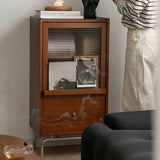 Elegant Boxwood Glass Cabinet with Modern Style – Perfect for Living Spaces fpmxm-2796
