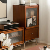 Elegant Boxwood Glass Cabinet with Modern Style – Perfect for Living Spaces fpmxm-2796