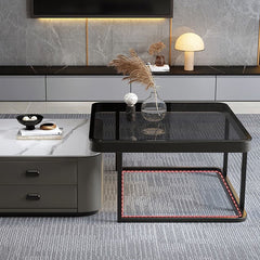 Modern 2-Pieces Square Coffee Table – Perfect for Your LIvingroom frg-500