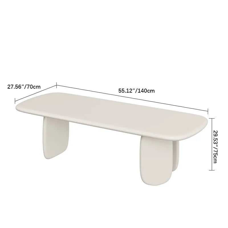 Elegant Modern Dining Table with Sleek Stone Finish for Sophisticated Interiors fsdb-2261