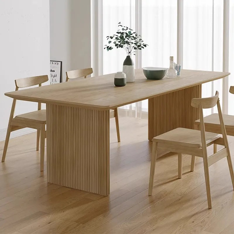 Elegant Pine Wood Dining Table – Perfect for Modern Homes fsdb-2274