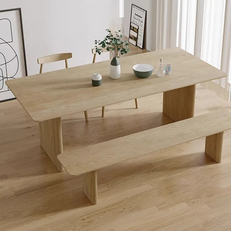 Elegant Pine Wood Dining Table – Perfect for Modern Homes fsdb-2274