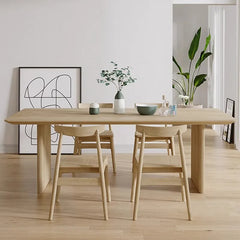 Elegant Pine Wood Dining Table – Perfect for Modern Homes fsdb-2274