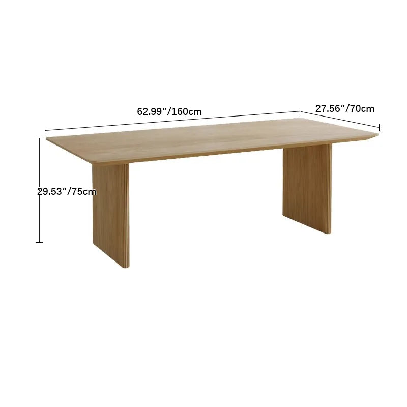 Elegant Pine Wood Dining Table – Perfect for Modern Homes fsdb-2274