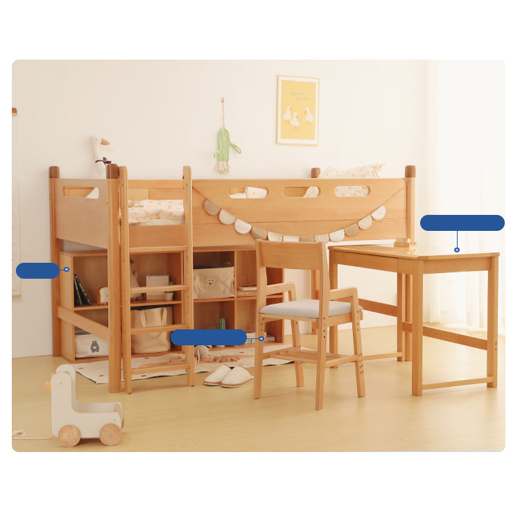 Modern Wooden Bunk Bed for Kids - Durable & Stylish Design for Your Home fslmz-1085