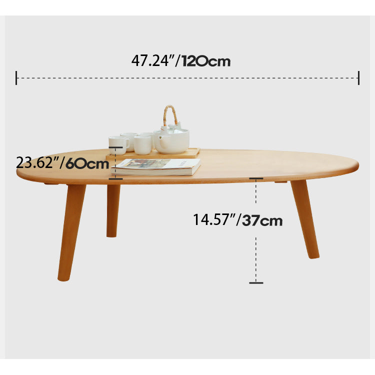 2-Pieces Exquisite Beech Wood Coffee Table - Perfect for LIvingroom fslmz-1121