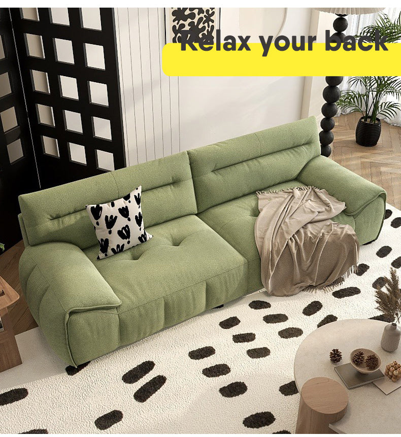 Stylish Multi-Color Living Room Sofa with Wood Accents - Durable and Comfortable fsmy-451