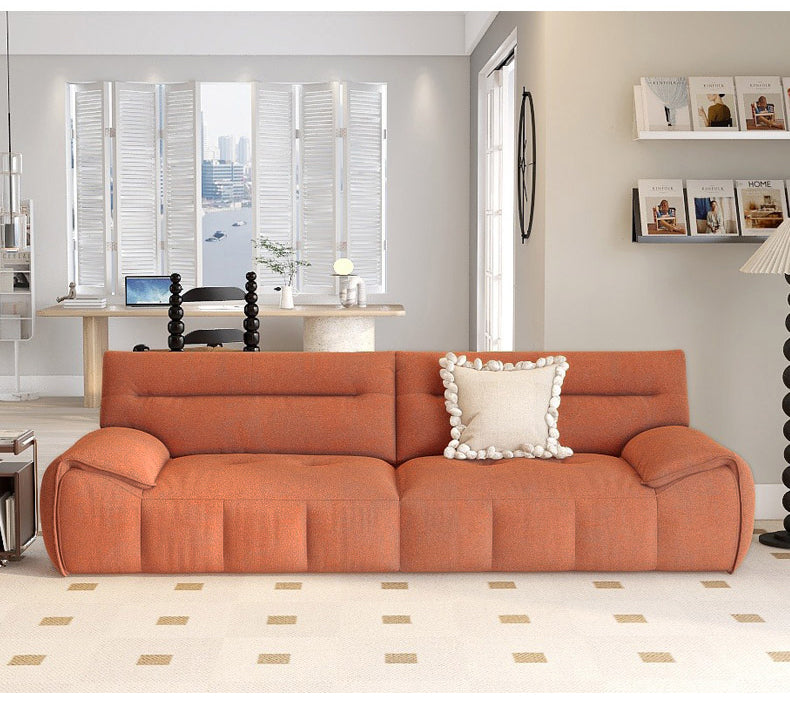 Stylish Multi-Color Living Room Sofa with Wood Accents - Durable and Comfortable fsmy-451