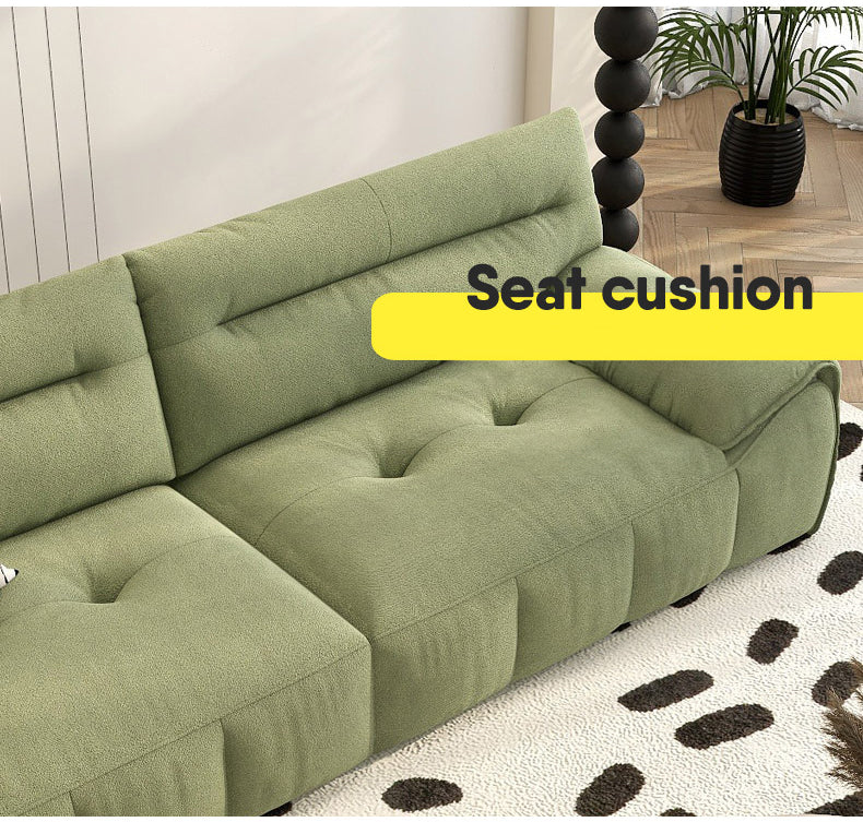 Stylish Multi-Color Living Room Sofa with Wood Accents - Durable and Comfortable fsmy-451